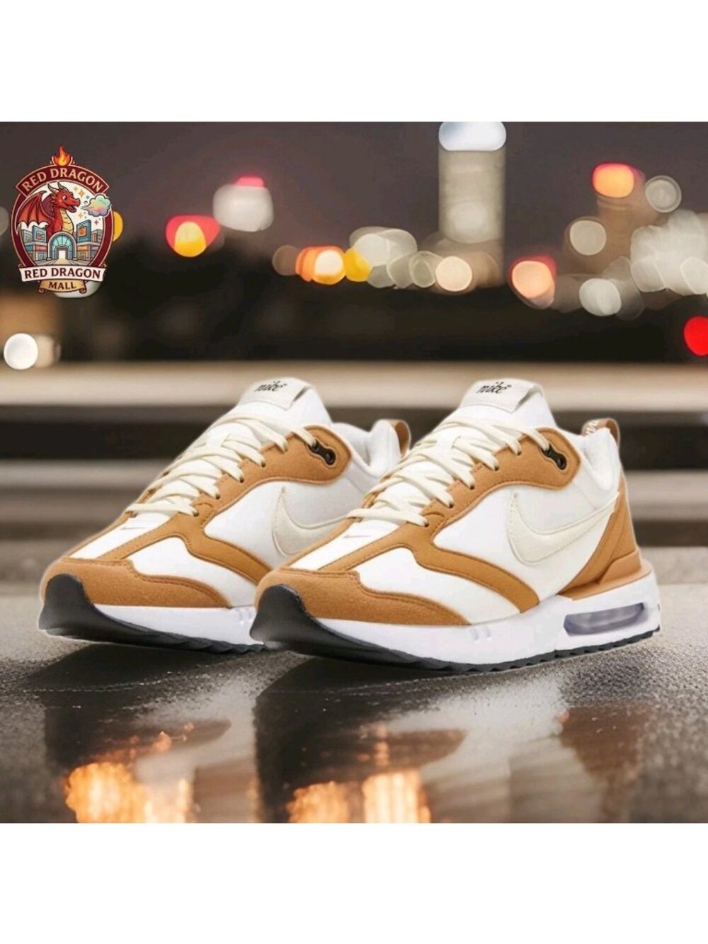 Nike Air Max Dawn Sail Coconut Milk Flax Shoes DC4068-103 - Women's Size 11
